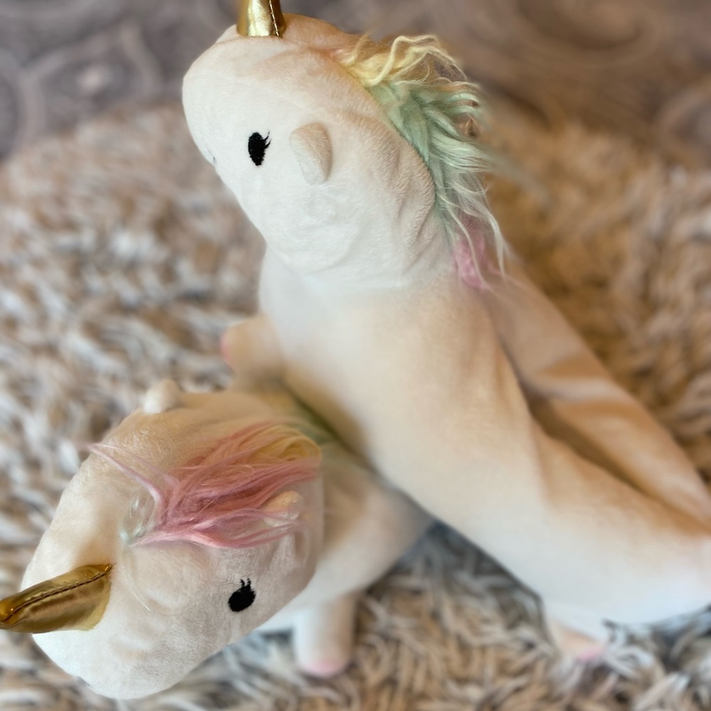Unicorn slippers